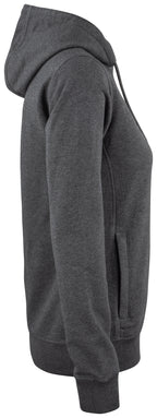 Clique Premium OC Hoody – dame – Antrasittmelert – høyre side