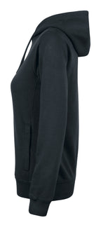 Clique Premium OC Hoody – dame – Svart – venstre side