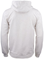 Clique Premium OC Hoody Full Zip – Naturmelert – bakside