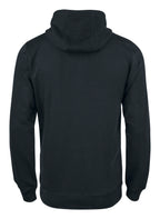 Clique Premium OC Hoody Full Zip – Svart – bakside