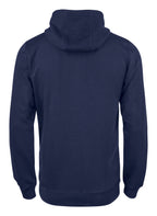 Clique Premium OC Hoody Full Zip – Mørk marineblå – bakside