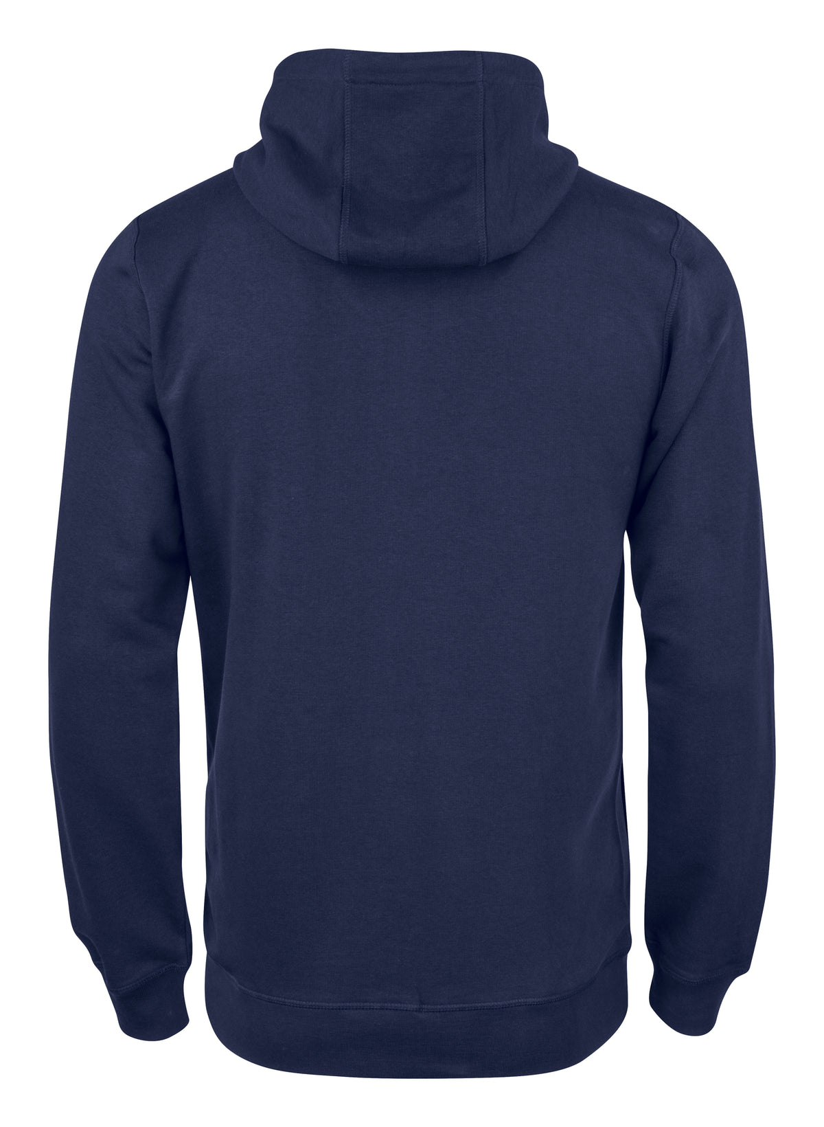 Clique Premium OC Hoody Full Zip – Mørk marineblå – bakside