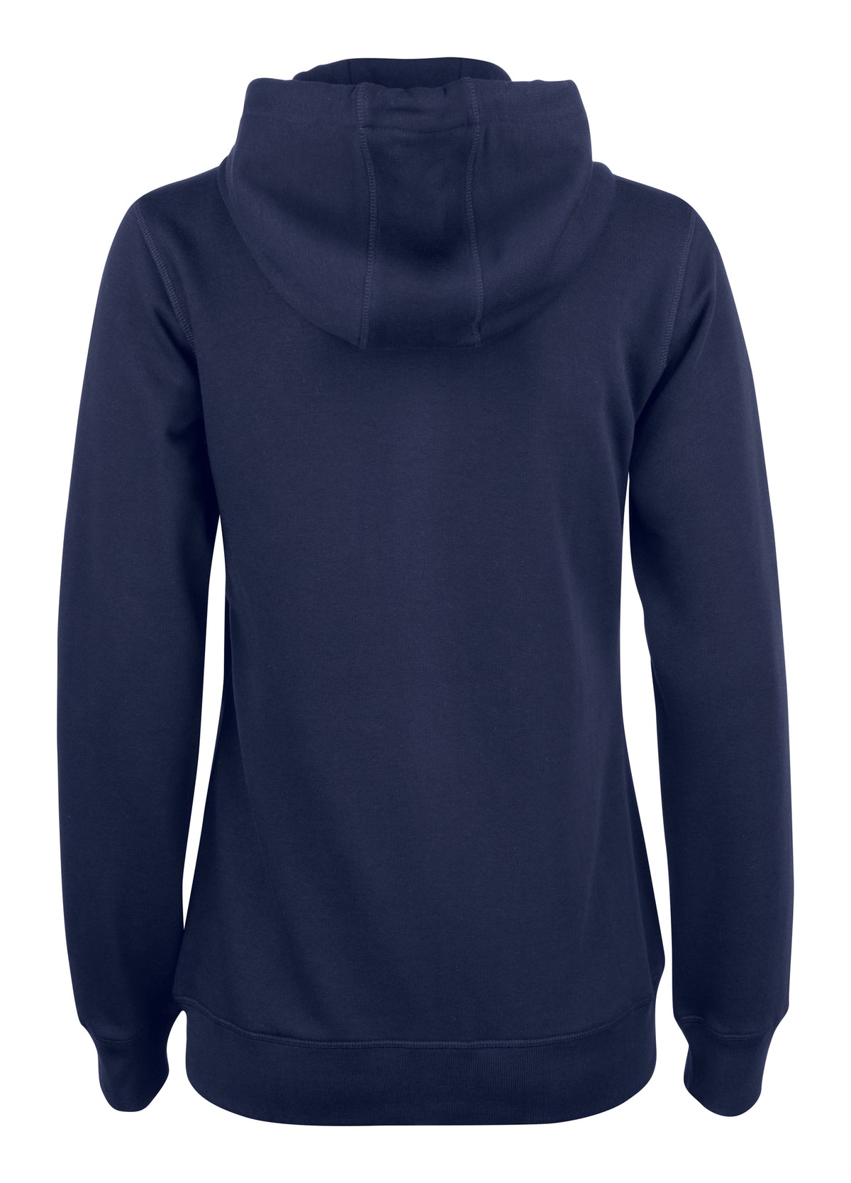 Clique Premium OC Hoody Full Zip – dame – Mørk marineblå – bakside