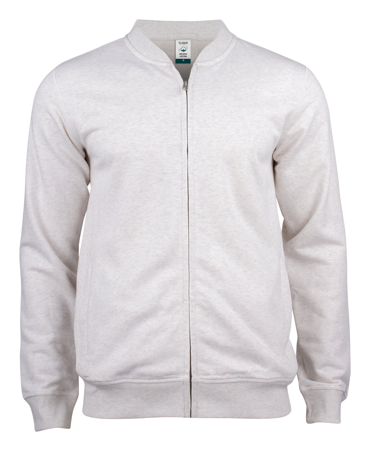 Clique Premium OC Cardigan – Naturmelert – forside