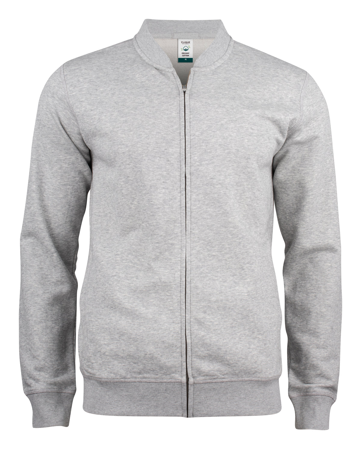 Clique Premium OC Cardigan – Gråmelert – forside