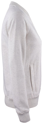 Clique Premium OC Cardigan – dame – Naturmelert – høyre side