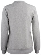 Clique Premium OC Cardigan – dame – Gråmelert – bakside