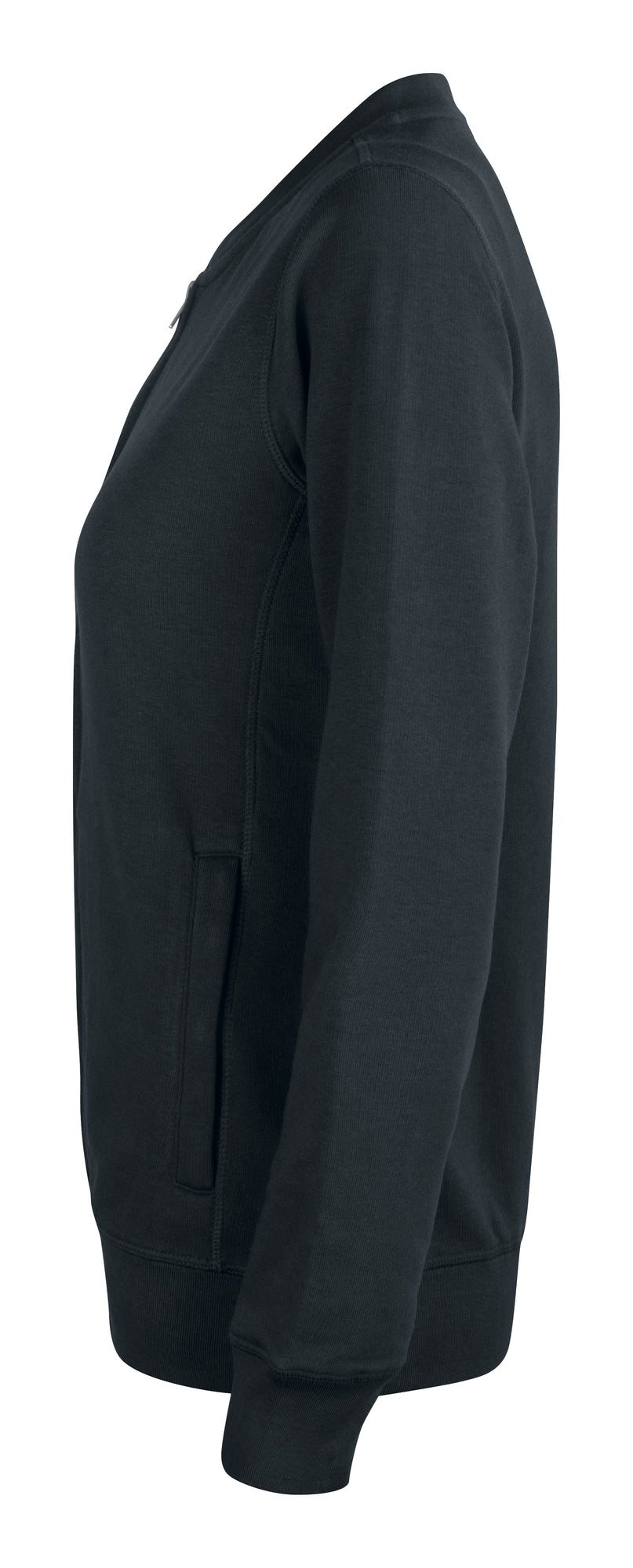 Clique Premium OC Cardigan – dame – Svart – venstre side