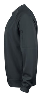 Clique Basic Active Roundneck – Svart – venstre side