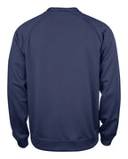 Clique Basic Active Roundneck – Mørk marineblå – bakside