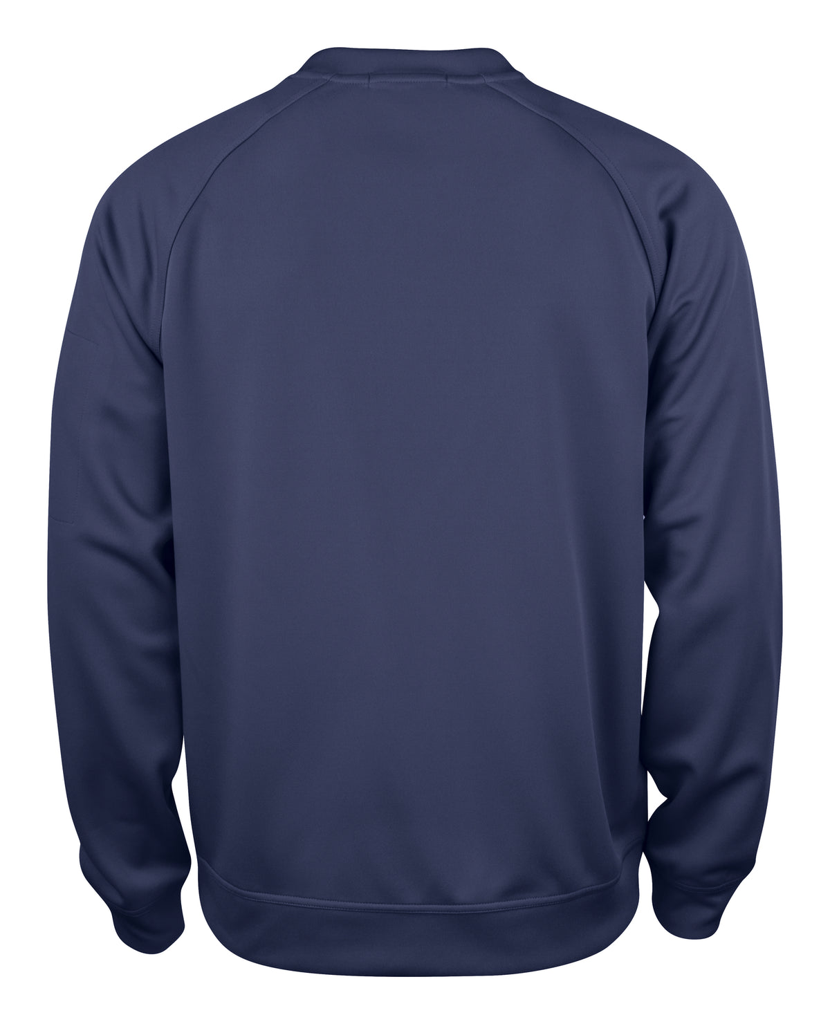 Clique Basic Active Roundneck – Mørk marineblå – bakside