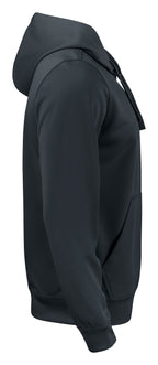 Clique Basic Active Hoody – Svart – høyre side