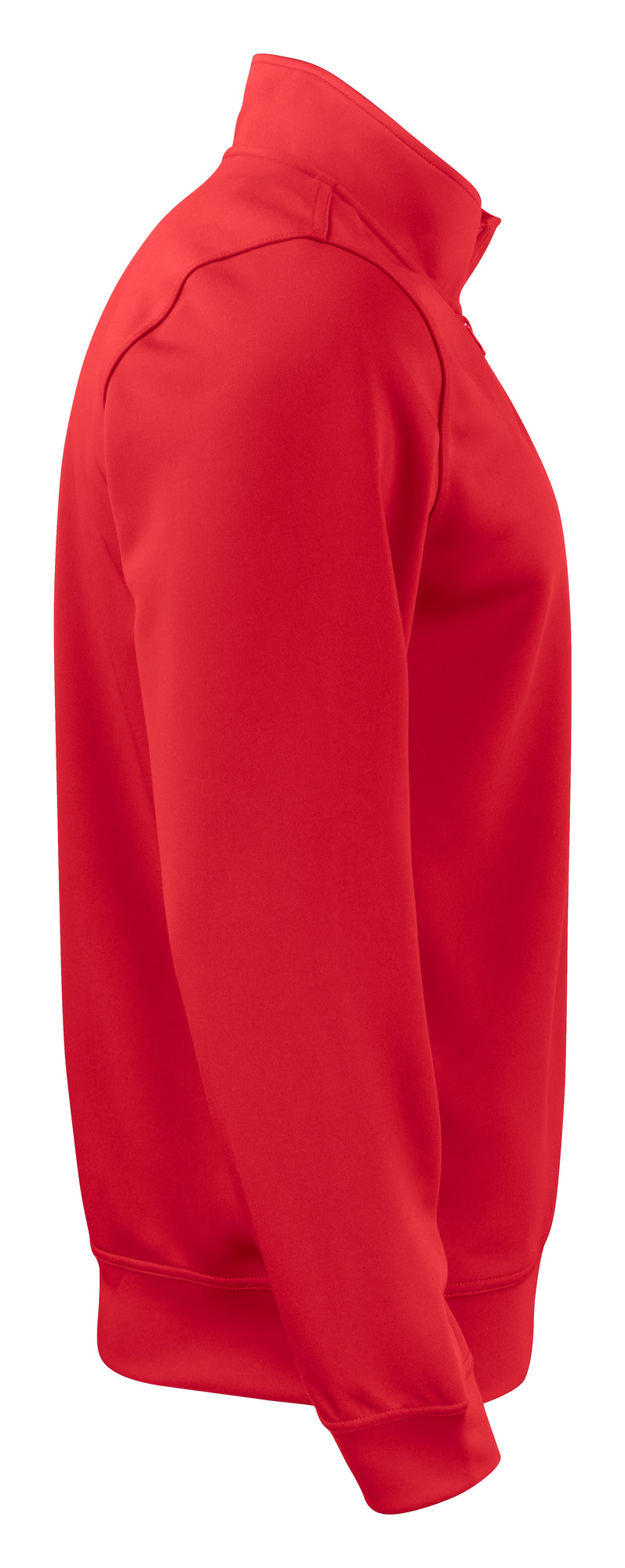 Clique Basic Active Half Zip – Rød – høyre side