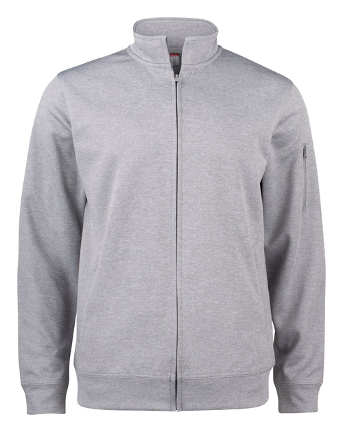 Clique Basic Active Cardigan – Gråmelert – forside
