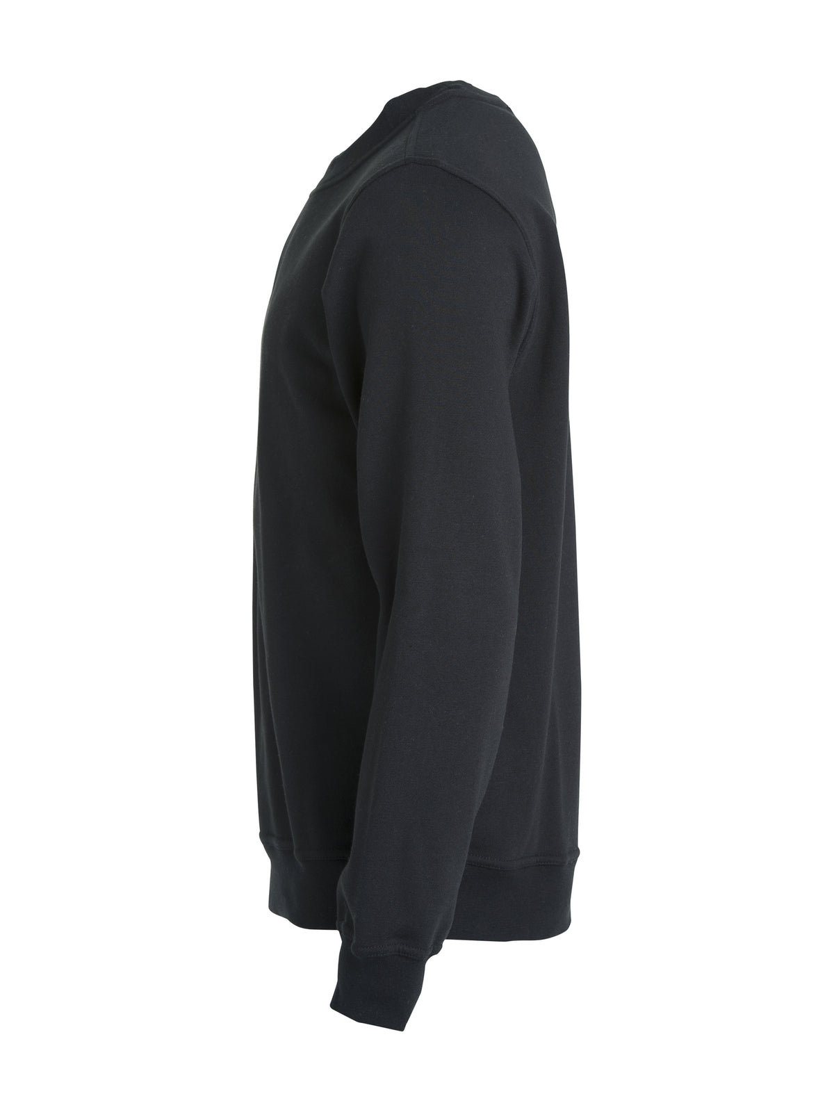 Clique Basic Roundneck – junior – Svart – venstre side