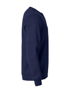 Clique Basic Roundneck – junior – Mørk marineblå – høyre side