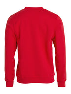 Clique Basic Roundneck – junior – Rød – bakside