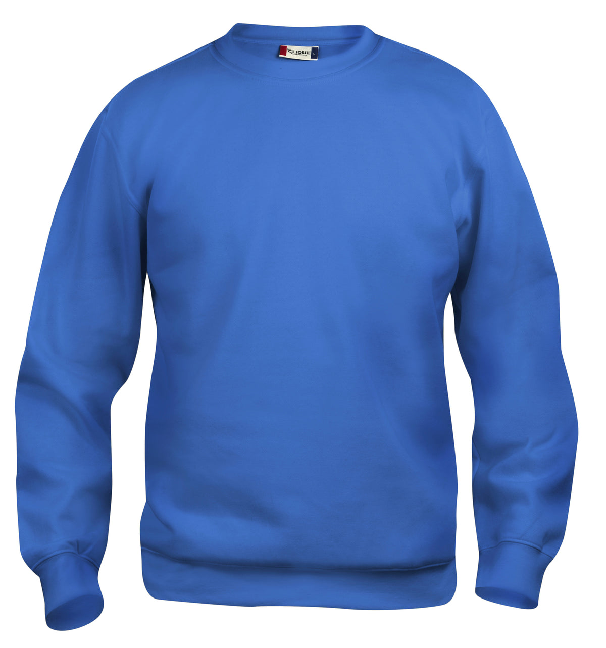 Clique Basic Roundneck – junior – Kongeblå – forside