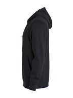 Clique Basic Hoody – junior – Svart – venstre side