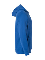 Clique Basic Hoody – junior – Kongeblå – høyre side