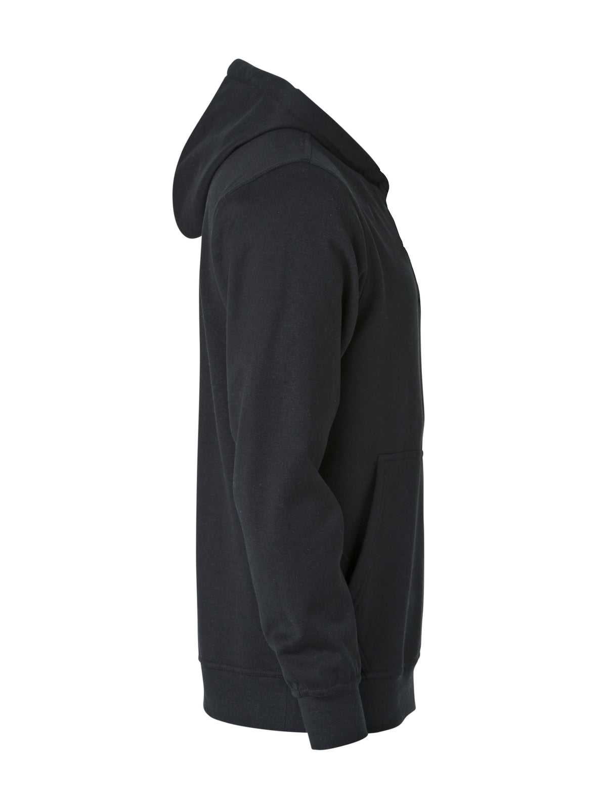 Clique Basic Hoody – junior – Svart – høyre side
