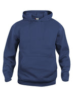 Clique Basic Hoody – junior – Mørk marineblå – produktbilde