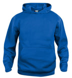 Clique Basic Hoody – junior – Kongeblå – produktbilde