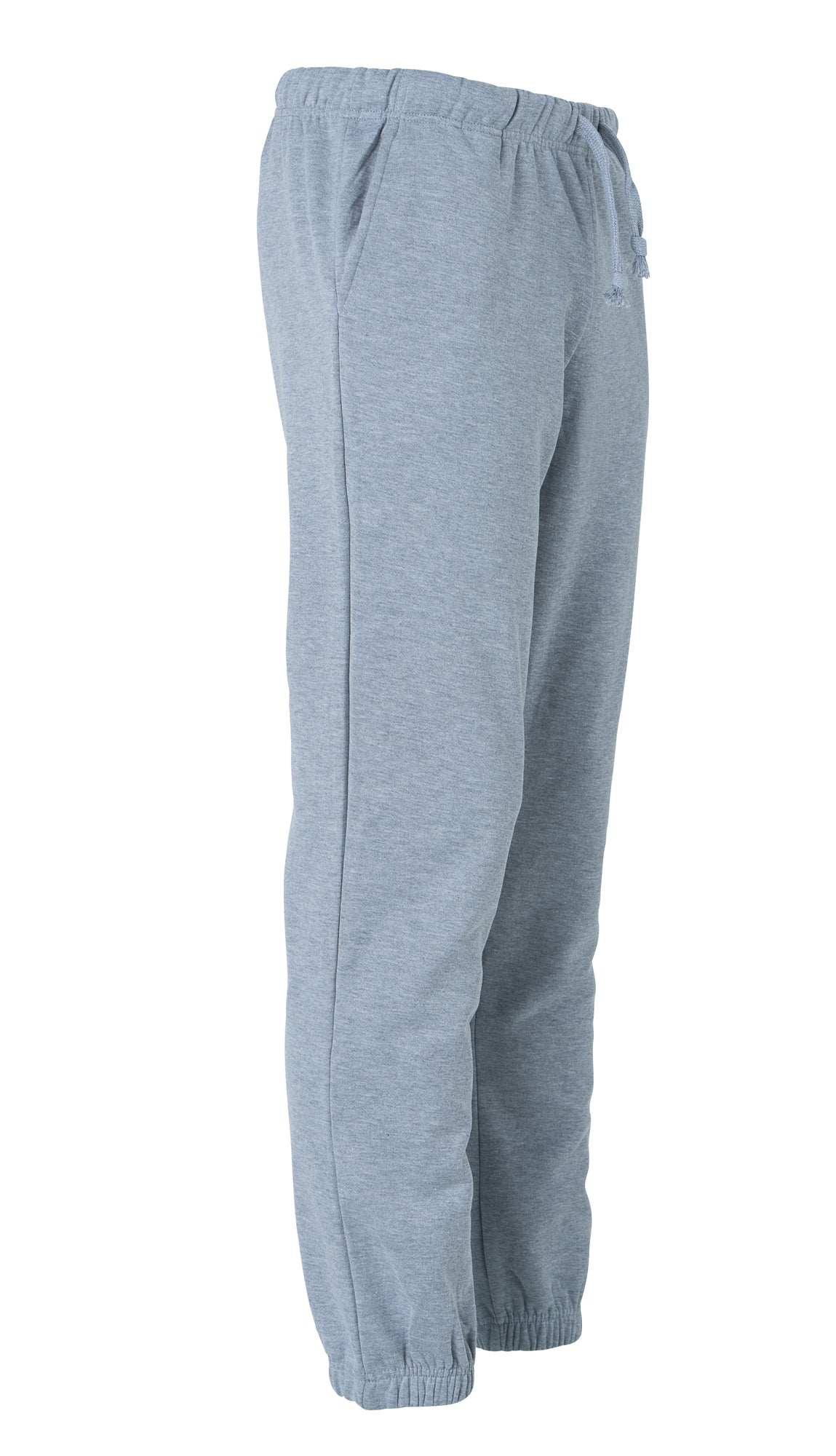 Clique Basic Pants – junior – Gråmelert – høyre side