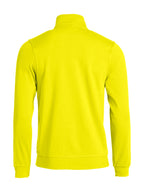 Clique Basic Cardigan – junior – Signalgul – bakside