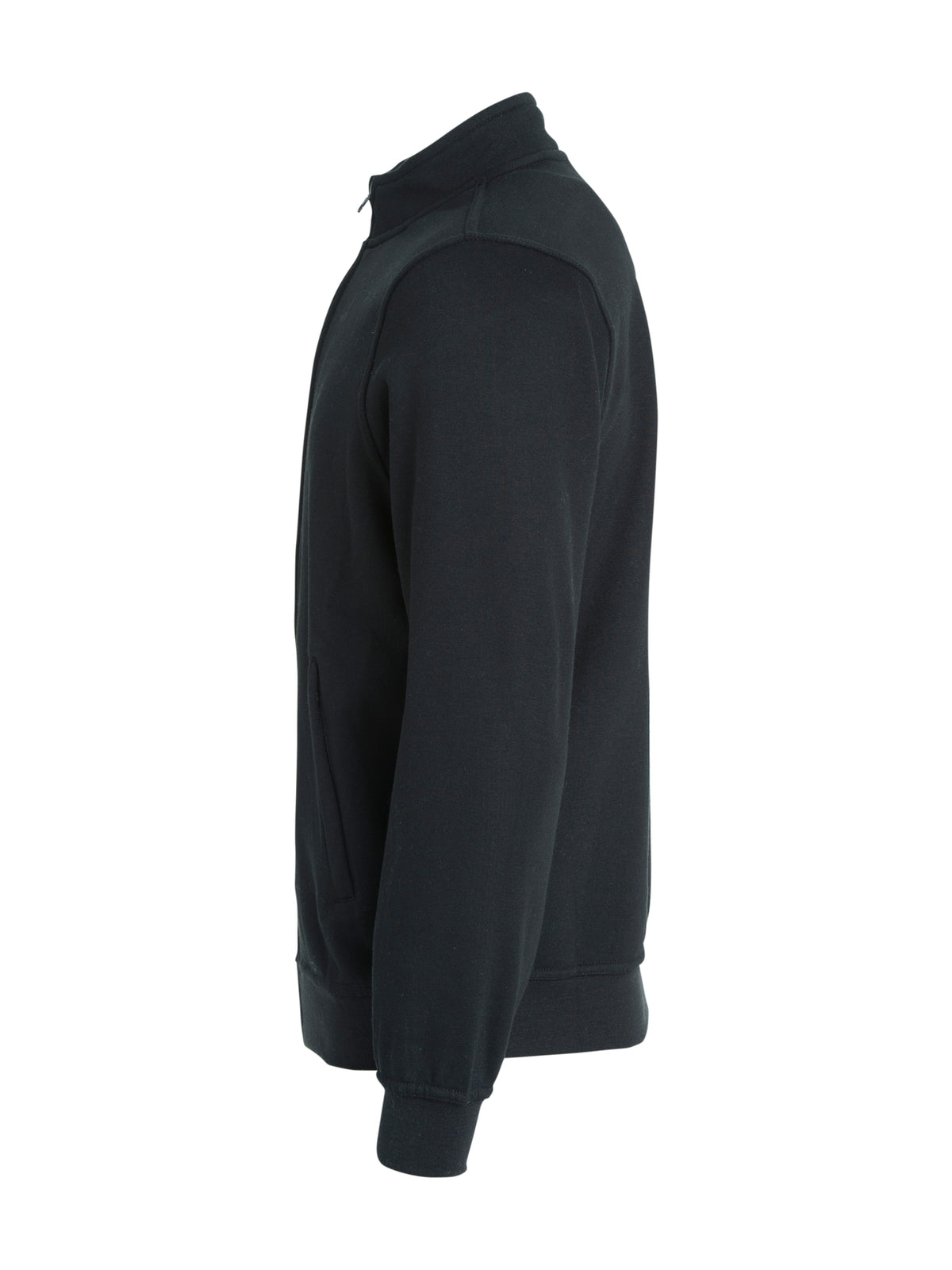 Clique Basic Cardigan – junior – Svart – venstre side