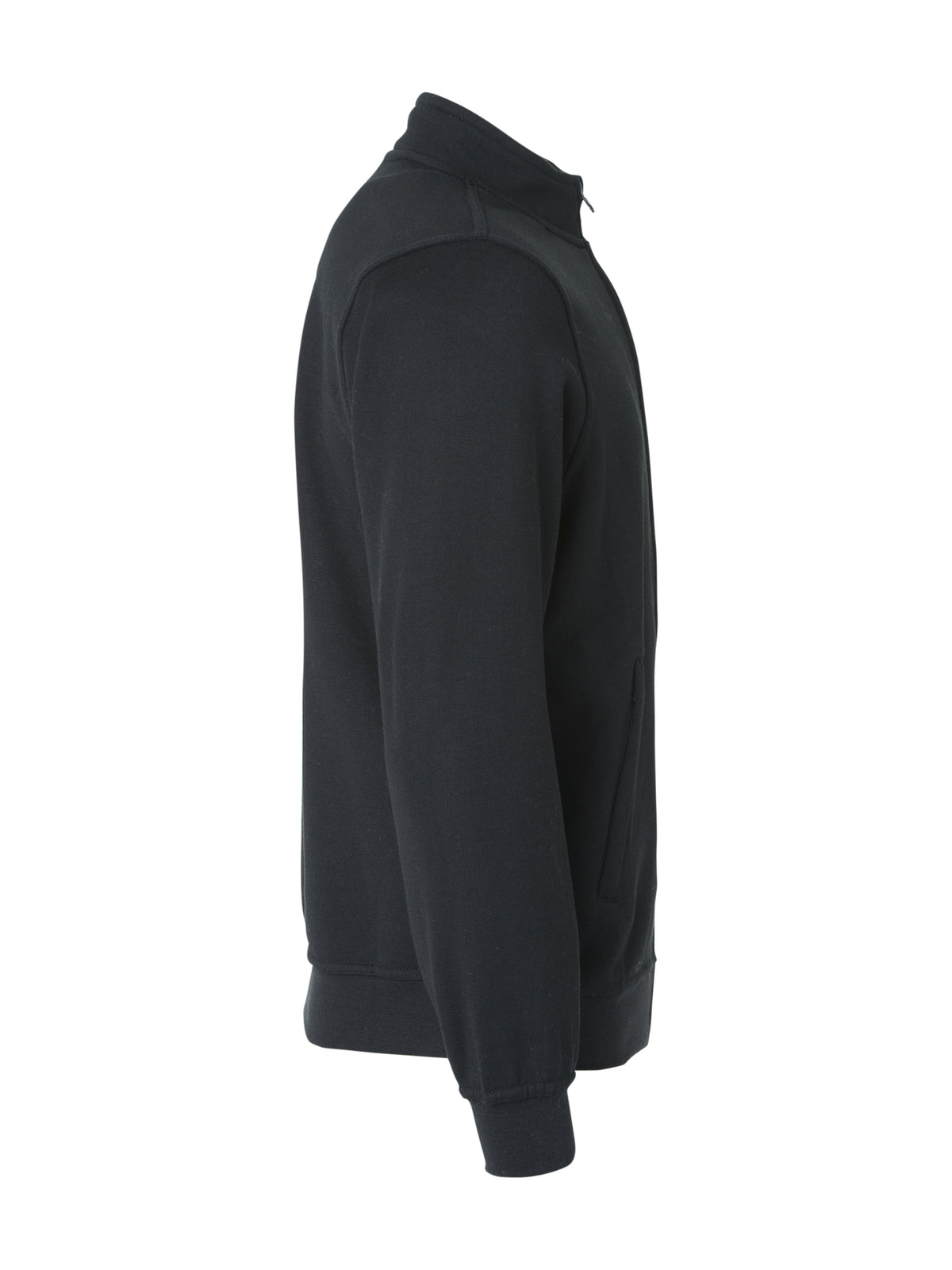 Clique Basic Cardigan – junior – Svart – høyre side