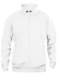 Clique Basic Cardigan – junior – Hvit – forside