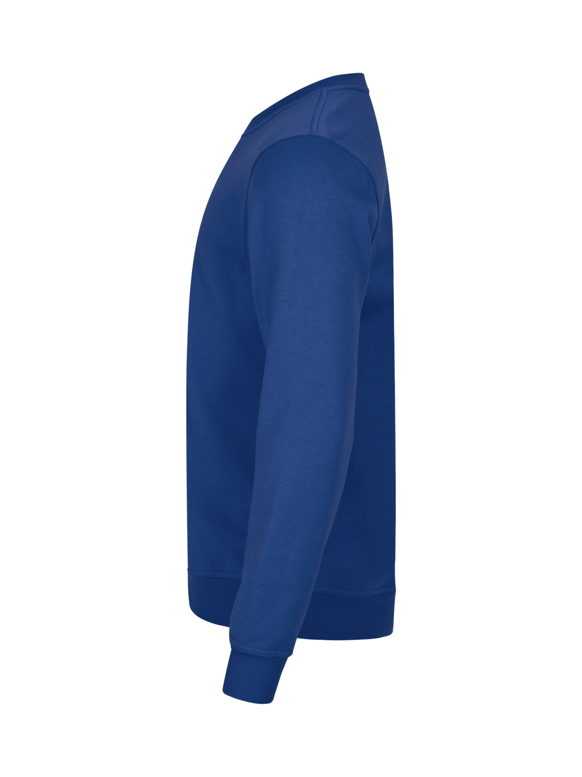 Clique Basic Roundneck – Blå – venstre side