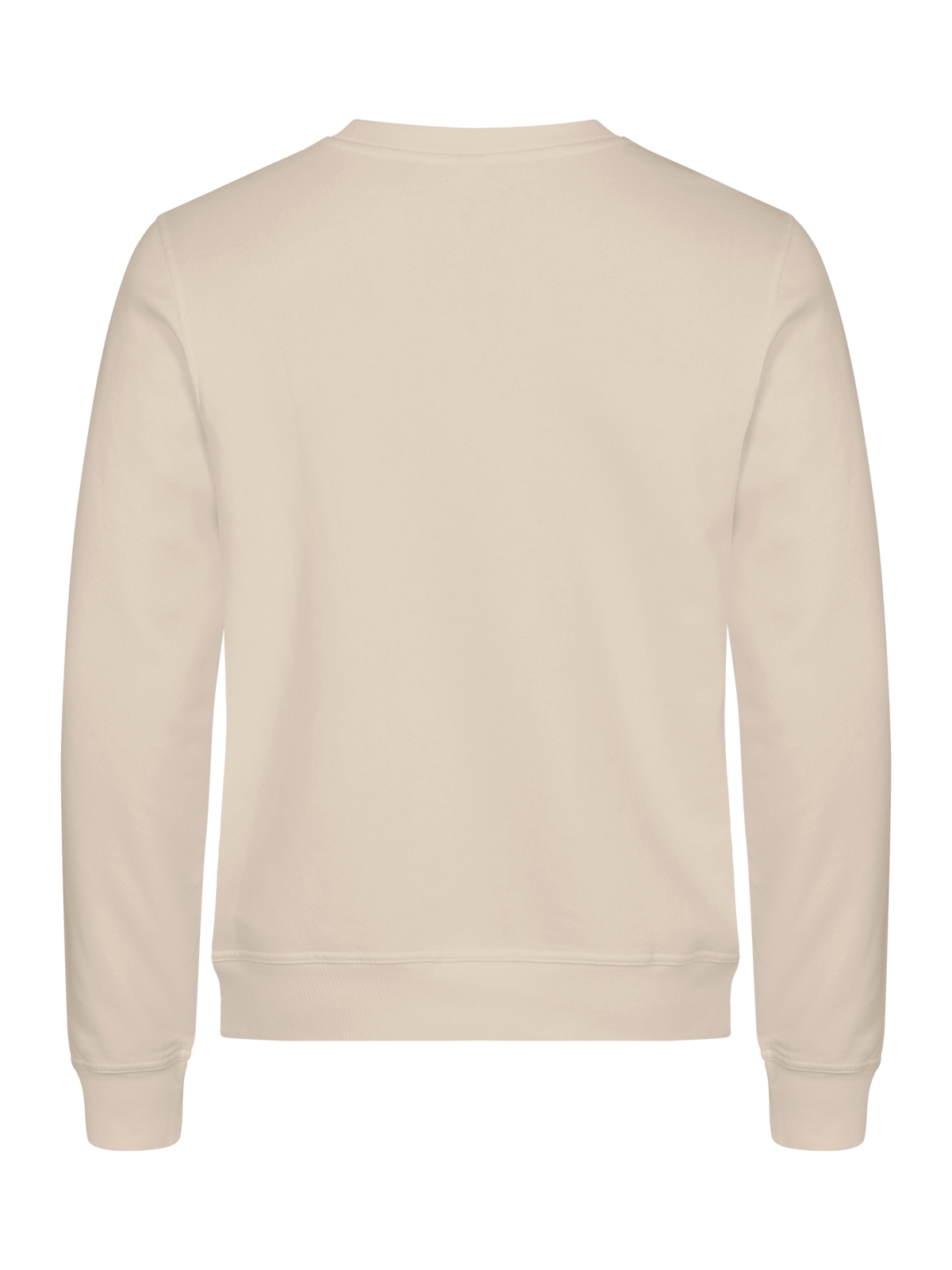 Clique Basic Roundneck – Lys khaki – bakside
