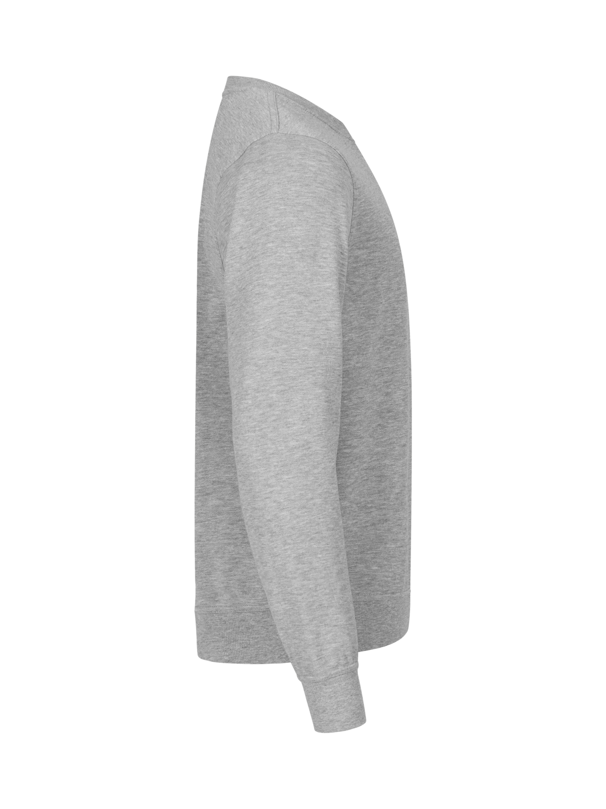 Clique Basic Roundneck – Askegrå – høyre side