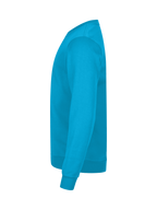 Clique Basic Roundneck – Turkis – venstre side