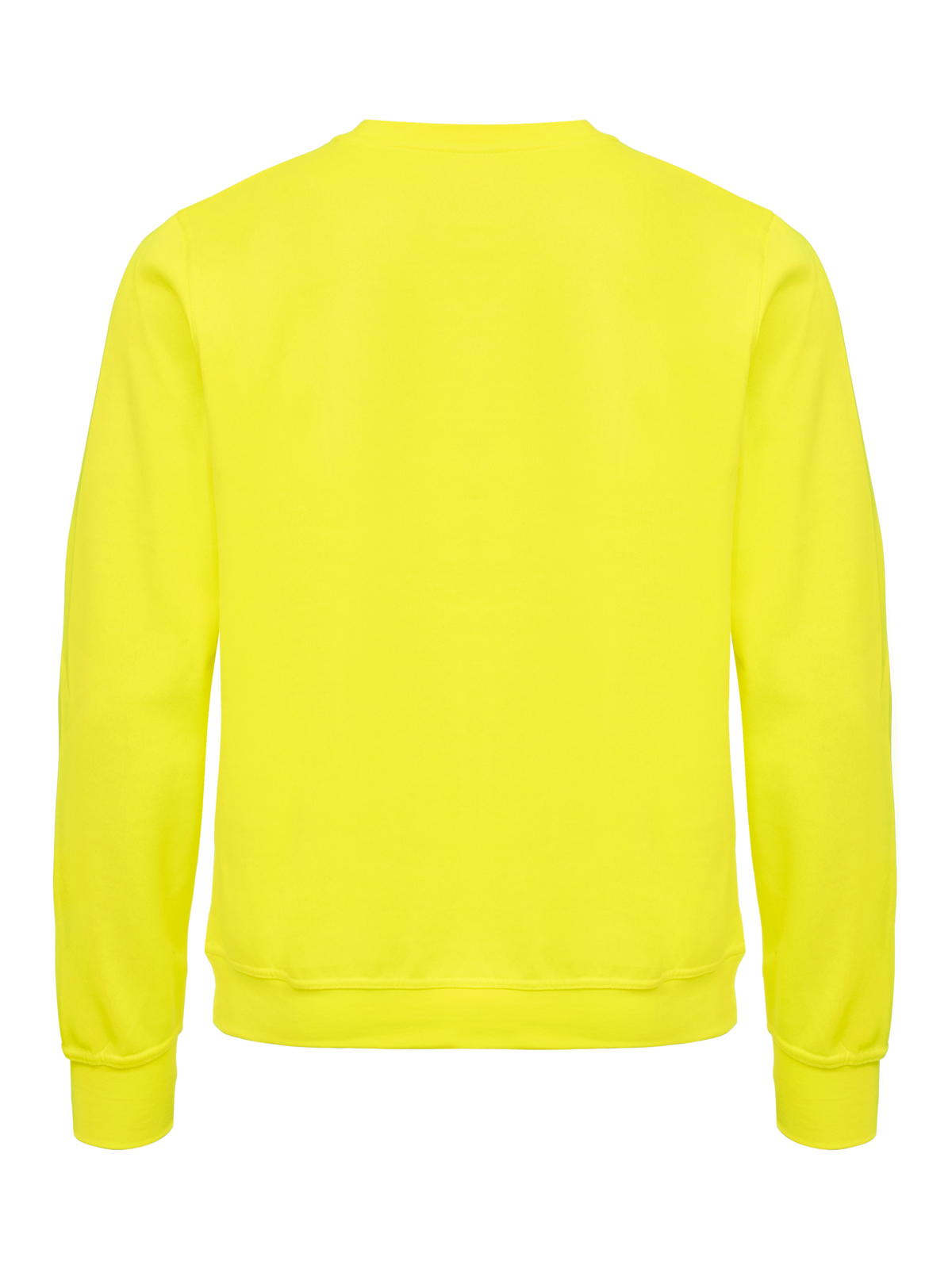 Clique Basic Roundneck – Signalgul – bakside