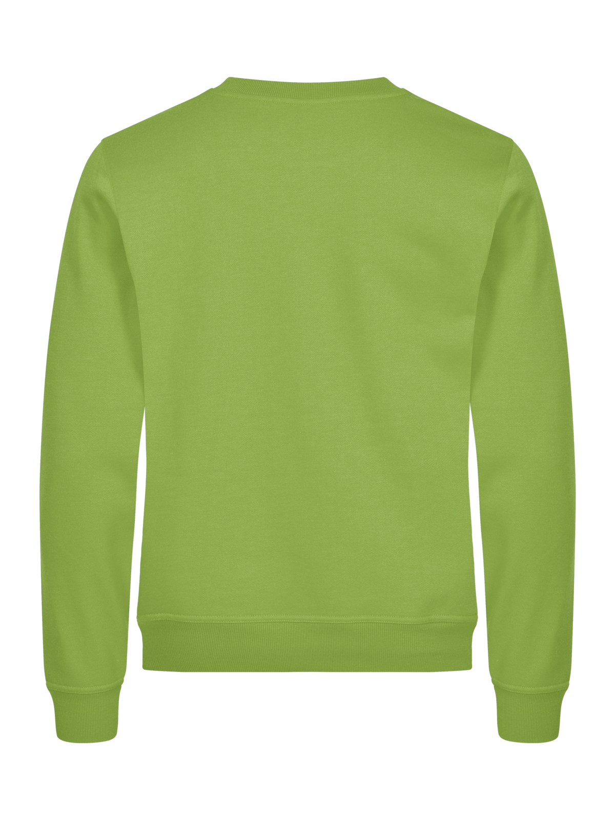 Clique Basic Roundneck – Lys grønn – bakside