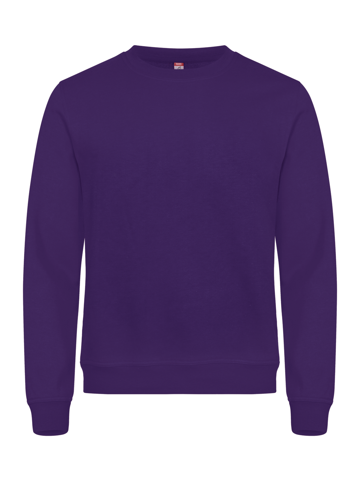 Clique Basic Roundneck – Lys lilla – forside