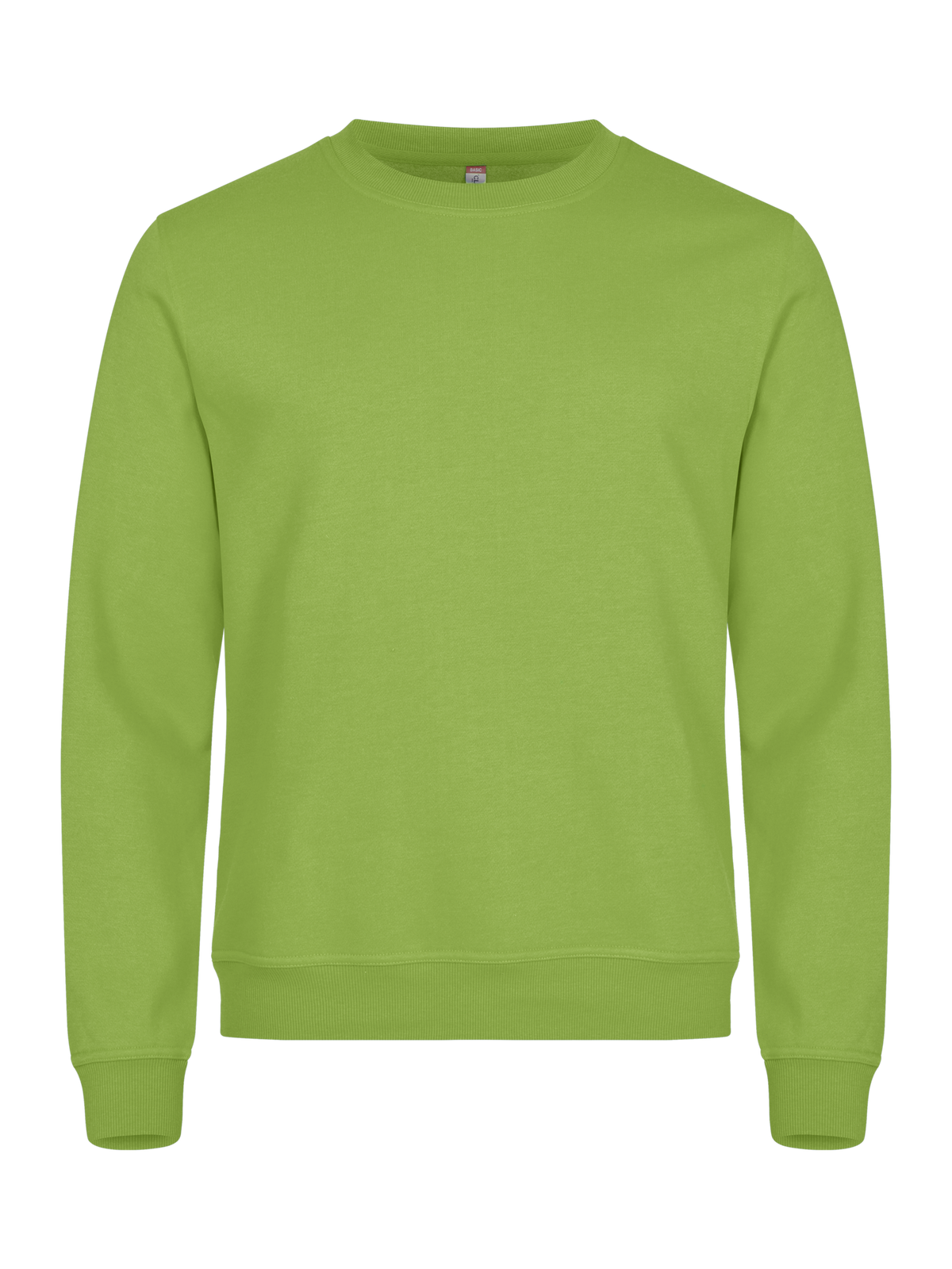 Clique Basic Roundneck – Lys grønn – forside