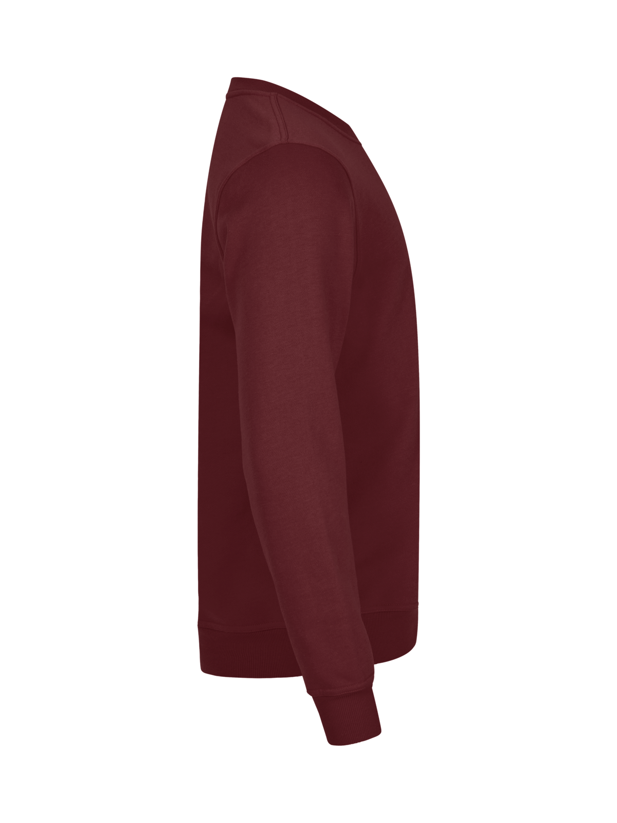Clique Basic Roundneck – Burgunder – høyre side