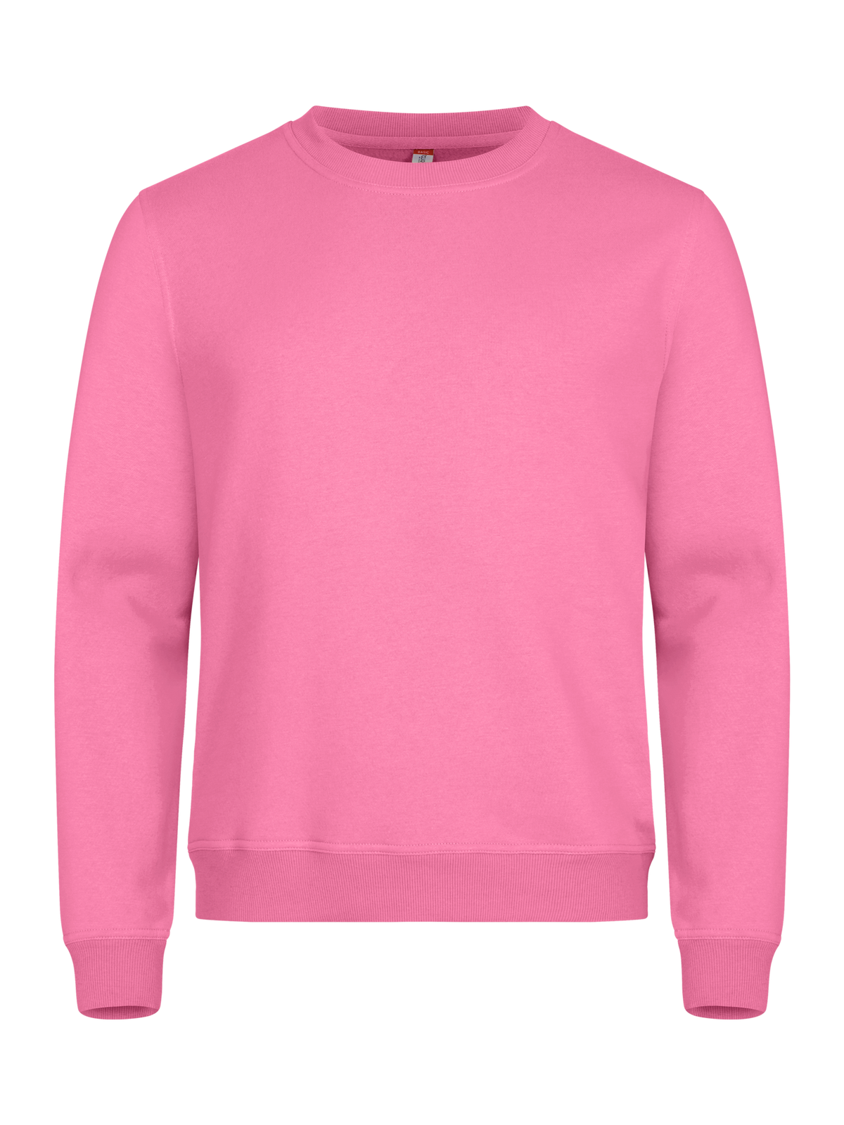 Clique Basic Roundneck – Sterk rosa – forside