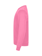 Clique Basic Roundneck – Sterk rosa – venstre side