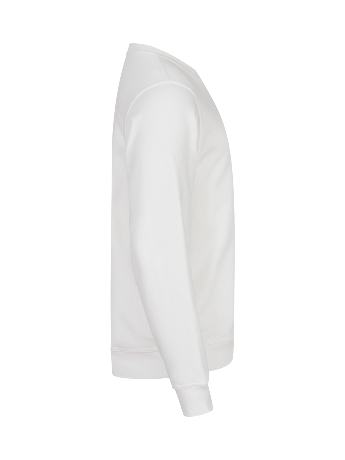Clique Basic Roundneck – Hvit – høyre side