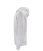 Clique Basic Hoody – Askegrå – venstre side