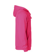 Clique Basic Hoody – Cerise – høyre side