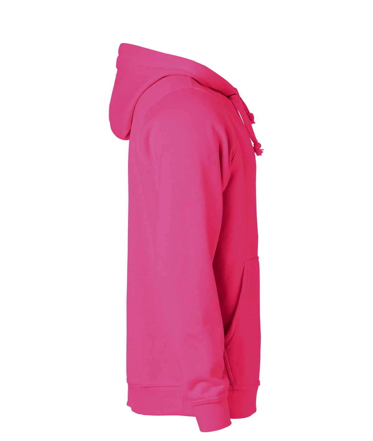Clique Basic Hoody – Cerise – høyre side