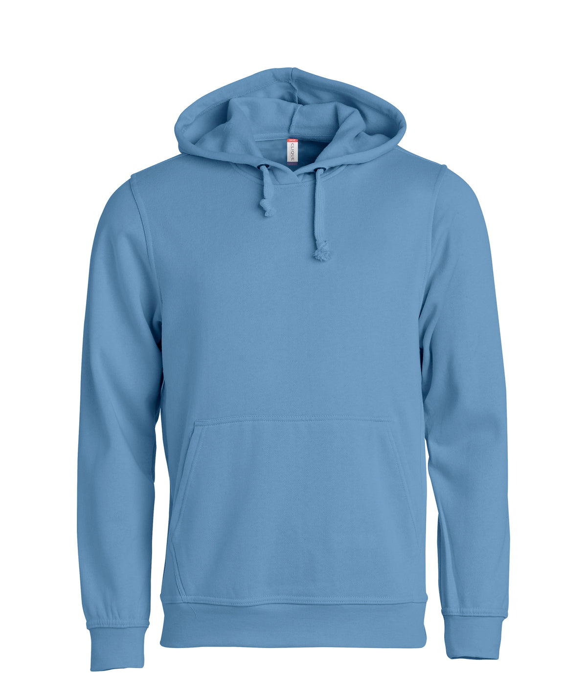 Clique Basic Hoody – Lys blå – forside