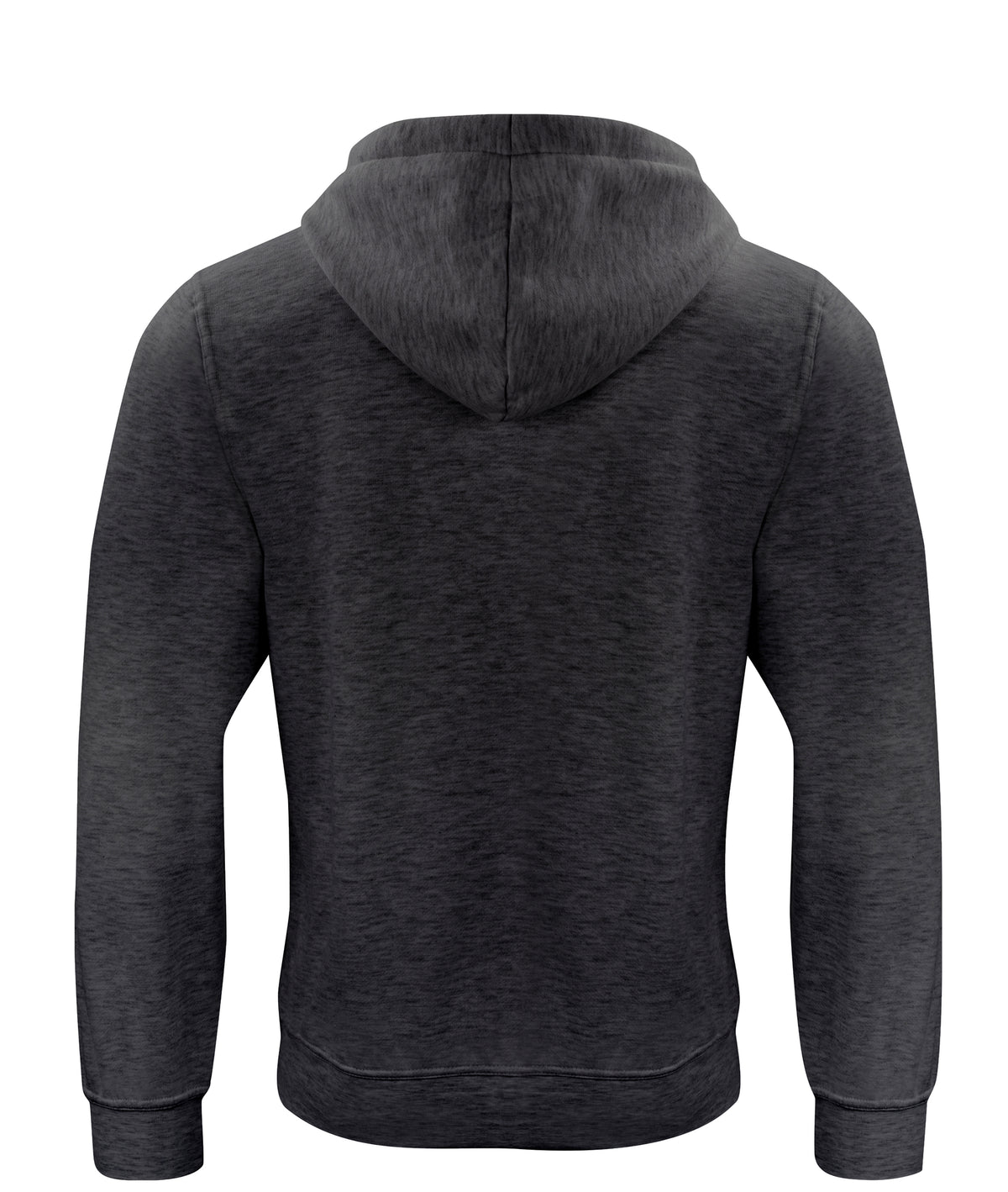 Clique Basic Hoody – Antrasittmelert – bakside