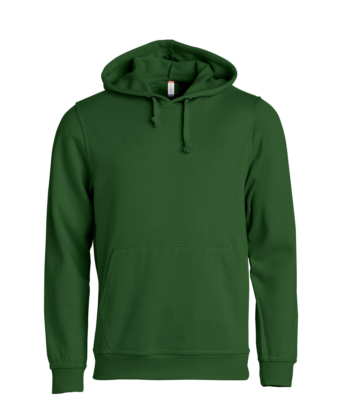 Clique Basic Hoody – Flaskegrønn – forside